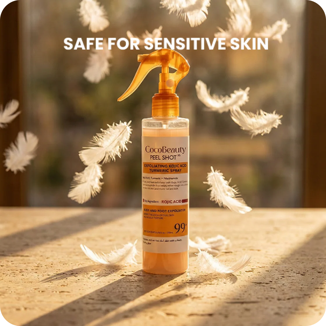 CocoBeauty - Body Peel Spray with Kojic + Turmeric - Image 5
