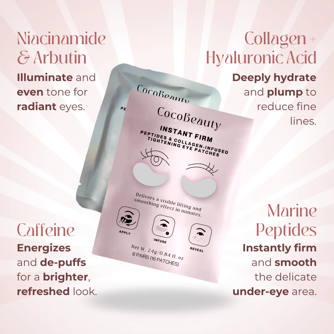 InstantFirm Collagen Eye Patches - Image 3
